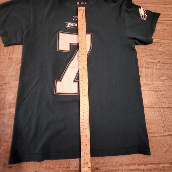 Team Apparel Philadelphia Eagles Michael Vick #7 NFL Jersey Shirt Green Men's S - Picture 3 of 6
